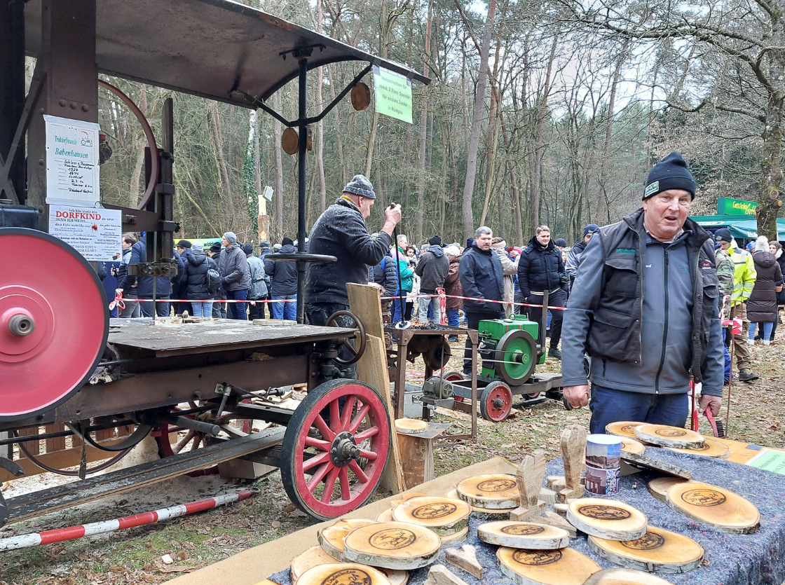 Historische Holzversteigerung Rodgau