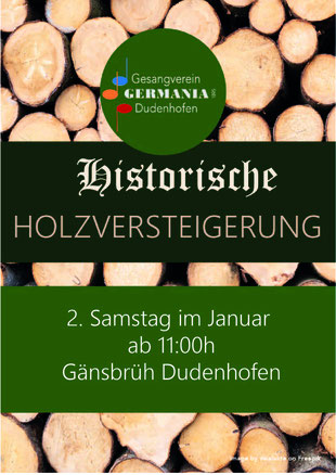 Historische Holzversteigerung Rodgau